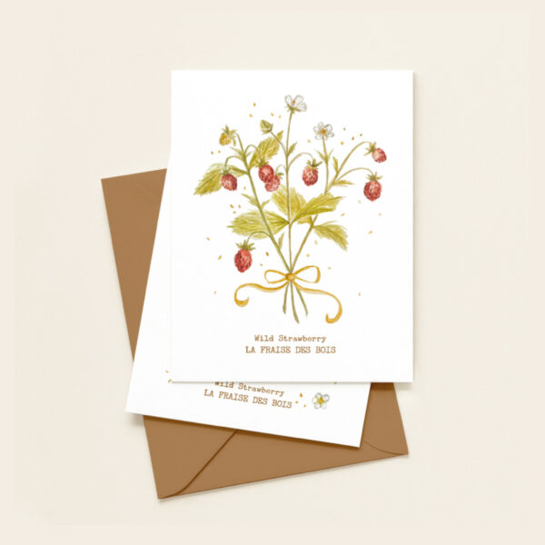Fraises des bois cartes 1