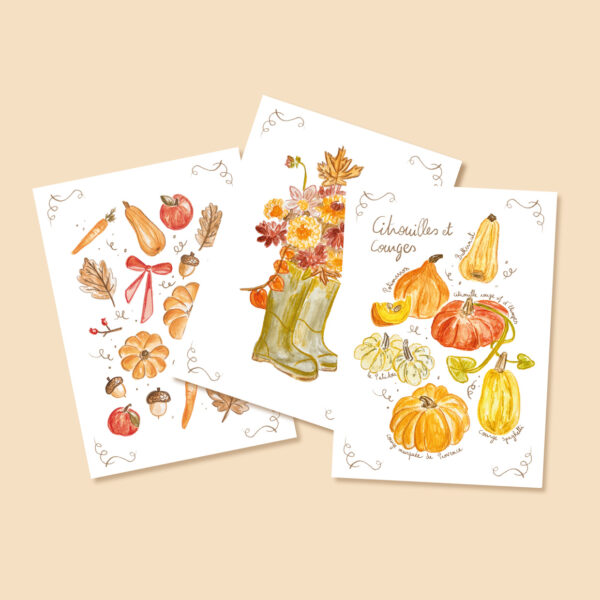Cartes Automne 1