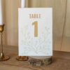 Numéro de table champetre