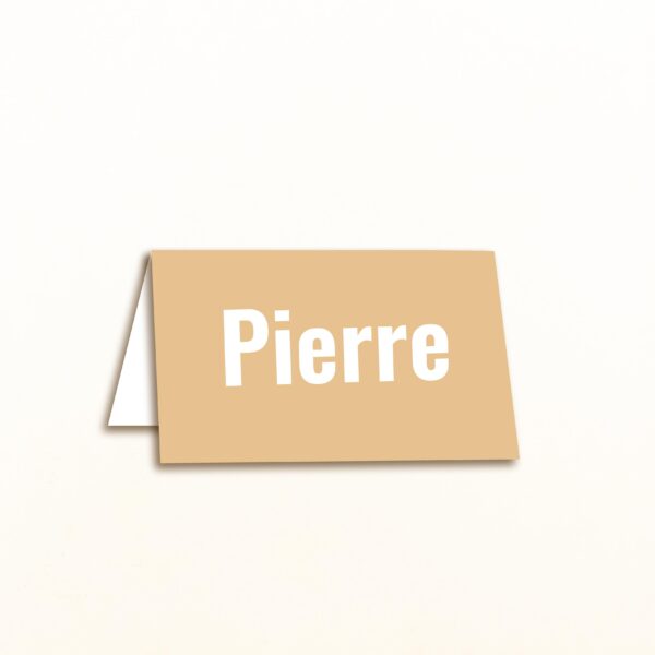 Marque-place champetre